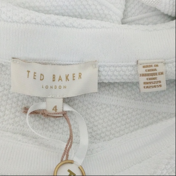 Ted Baker Streena Skater One Shoulder Ruffle Dress - Picture 4 of 7